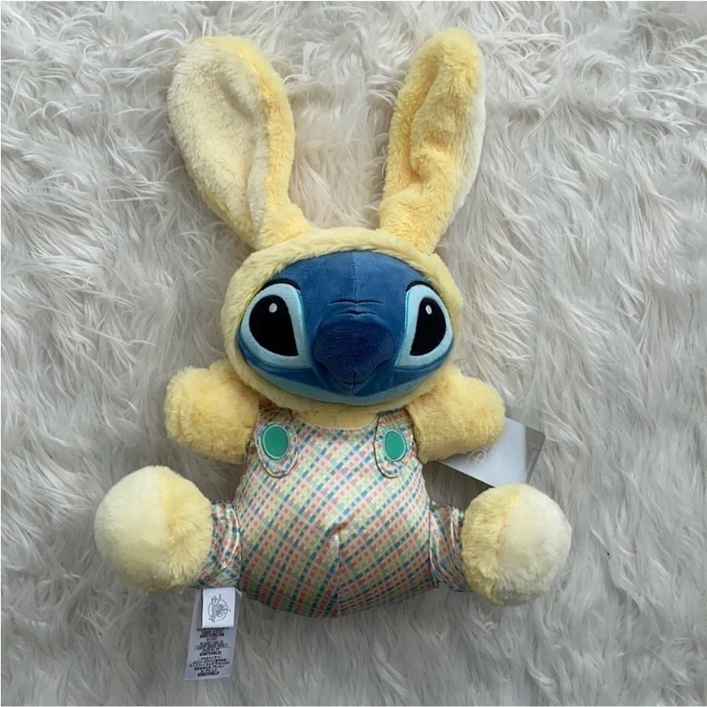 Disney Easter Bunny Stitch Stuffed Animal Plushie
